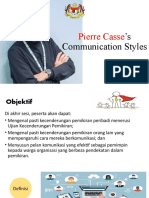 Pierre Casse's Communication Styles