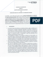 Conv Acuerdo de Colaboración Entre I Municipalidad de Santiago MMDH