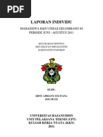 Laporan Kkn Individu Fakultas Hukum Seputar Laporan