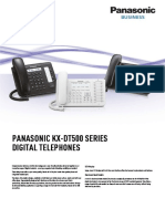 Panasonic KX-DT500 Specifications