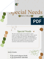 Special Needs Chapter 2