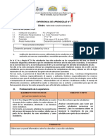 3° DPCC - Experiencia de Aprendizaje - 02