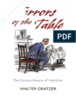 Terrors of The Table The Curious History of Nutrition by Walter Gratzer