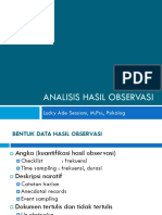 #6 Analisis Hasil Observasi