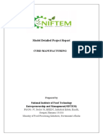 Curd Manufacturing DPR by Niftem