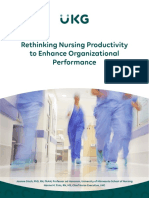 Rethinking Nursing Productivity To Enhance Organizational Performance - Final - 2