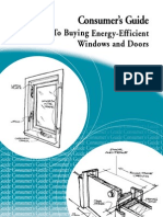 (Energy) Consumer's Guide To Buying Energy-Efficient Windows and Doors