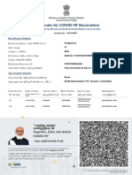 Vengatesan Covid Vaccine Certificate1683189055831