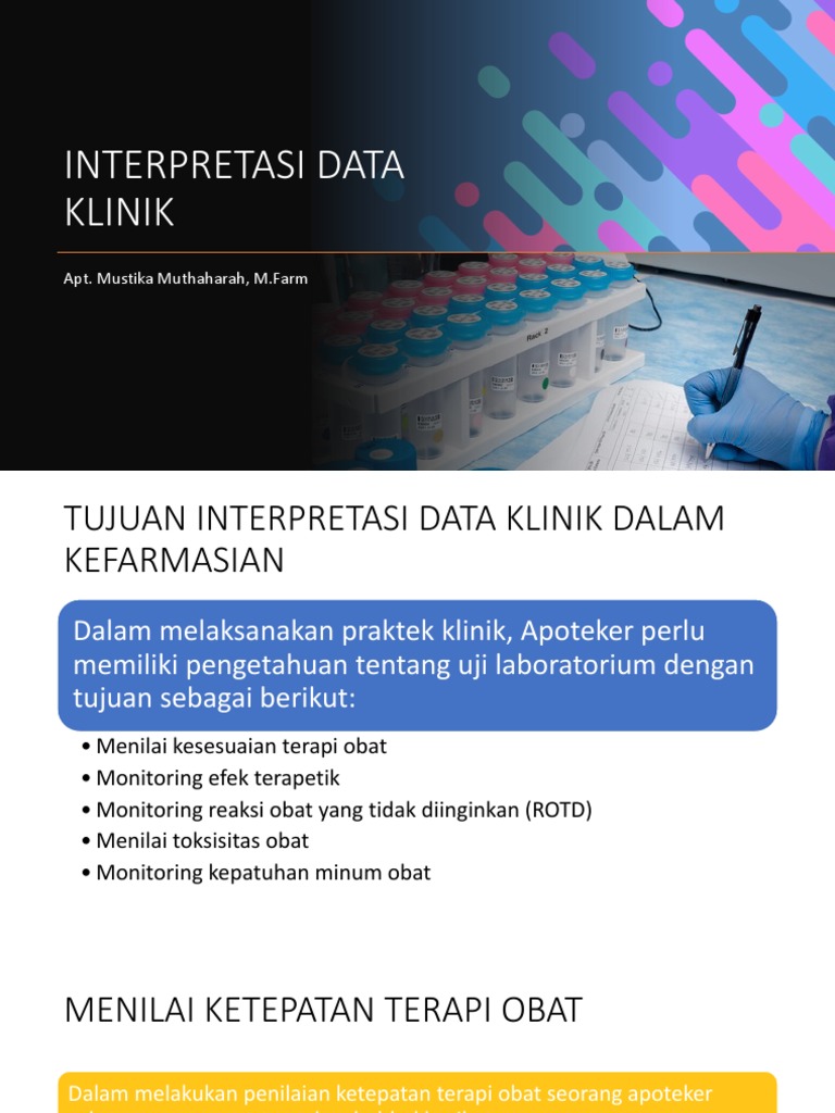 Interpretasi Data Klinik | PDF | Pengembangan Diri | Kesehatan Holistik