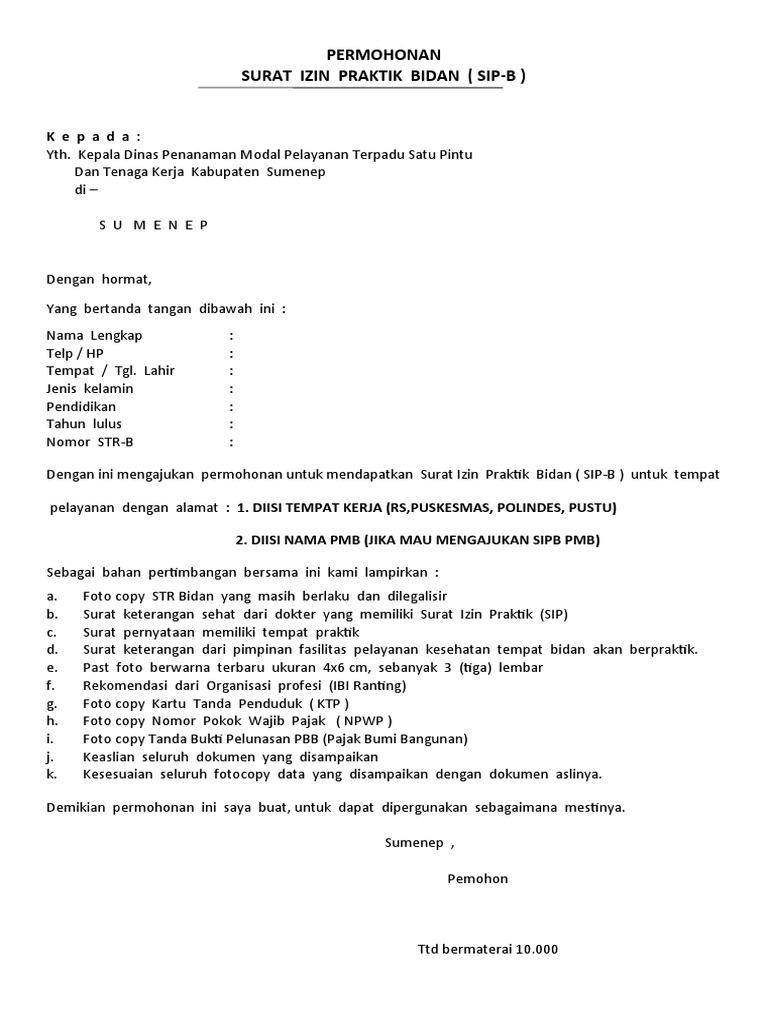 Permohonan Sipb 2023 Pdf