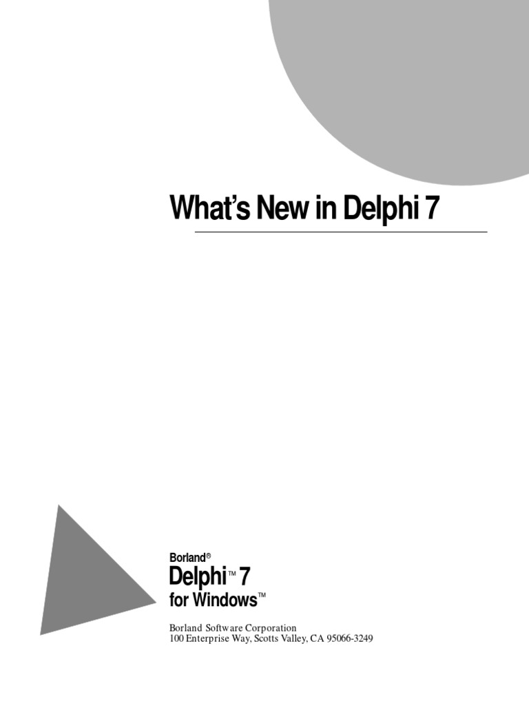 D7 Whats New | PDF | Application Programming Interface | Web Service