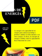 Tipos de Energía