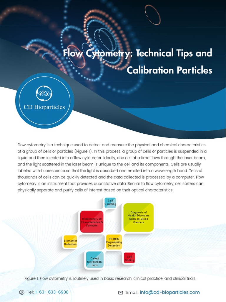 Flow Cytometry Technical Tips and Calibration Particles PDF Flow