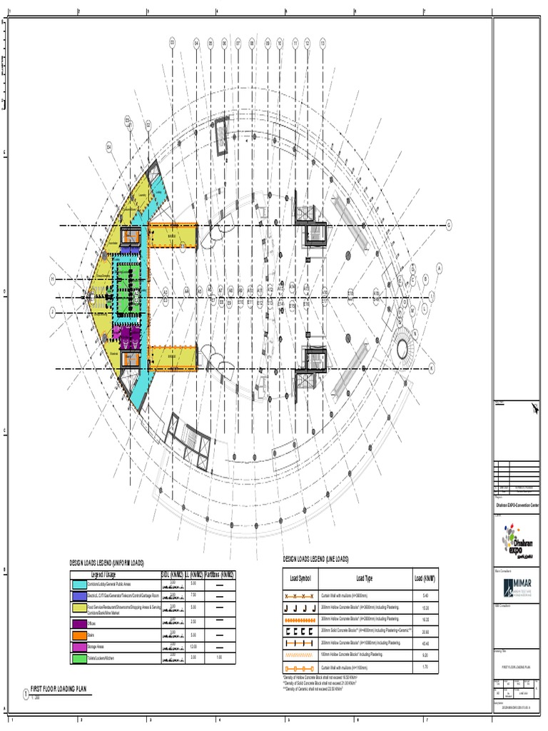 Mim Mod de - LP S CF r21 - Omar Sheet 013 00 First Floor Loading Plan ...