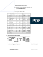 Contoh Rab Drainase Nilai 20 Juta