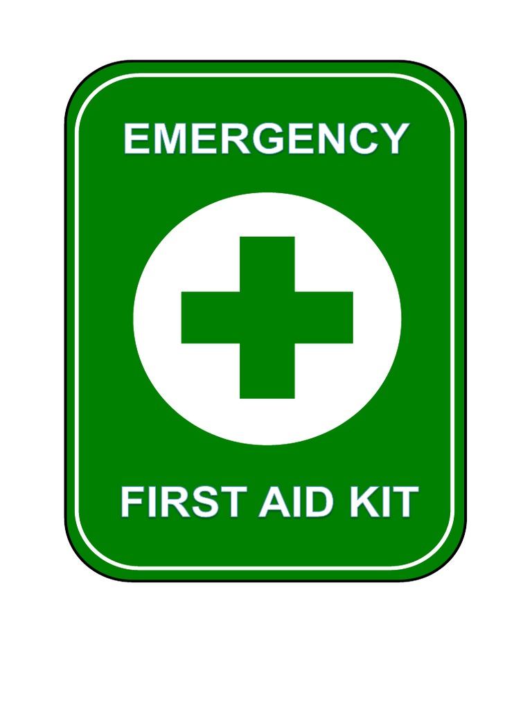 FIRST AID KIT PDF