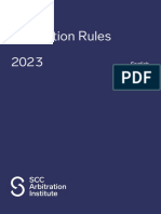 1.-Scc Arbitration Rules 2023