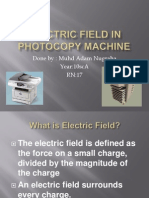 How Photocopy Machines Work Using Electric Fields