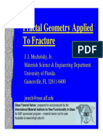 Fractal Geometry Applied To Fracture-P