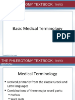 3.1 Basic Medical Terminology