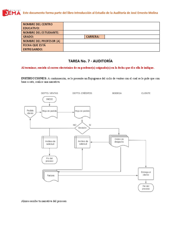 Tarea 7 Auditoria | PDF | Crecimiento personal y profesional
