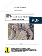 Dasar-Dasar Perencanaan Drainase Jalan