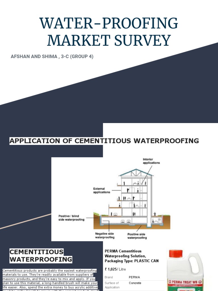 Waterproofing Methods and Costs Overview | PDF | Asphalt | Concrete