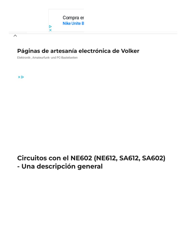 Schaltungen Mit Dem NE602 (NE612, SA612, SA602) - Eine Übersicht