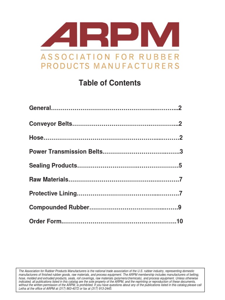Arpm Publications Catalog 120617 | PDF | Belt (Mechanical) | Secondary ...