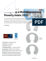 Website - Designing A Multidimensional Poverty Index 2021 - Learning For Nature