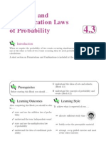 Addition and Multiplication Laws of Probability: Prerequisites