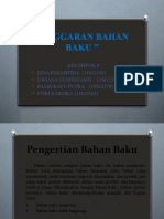 Anggaran Bahan Baku Kel.8