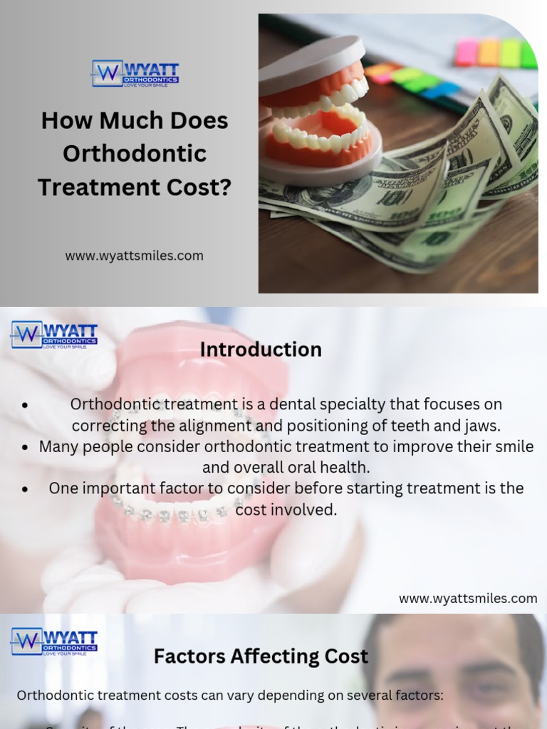 How Much Does Orthodontic Treatment Cost PDF Cost Of Living Orthodontics