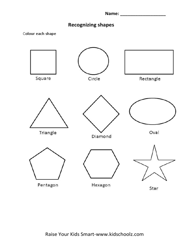 colouringworksheetgeometryshapes PDF
