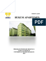 Bahan Ajar Hukum Apartemen 2023 Bahan Ajar Hukum Apartemen Apartment Law