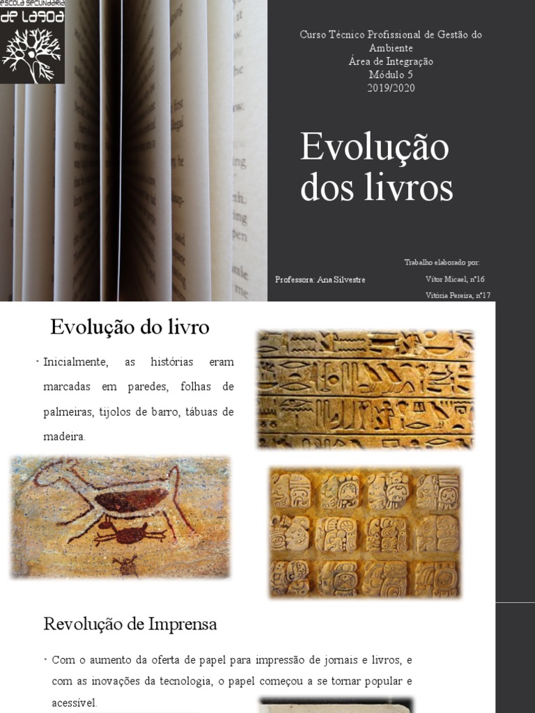 Evolução Dos Livros | PDF | Arte