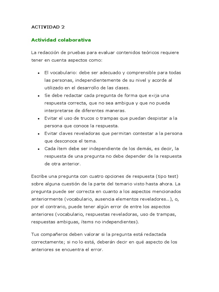 Actividad 2 | PDF | Crecimiento personal y profesional | Relaciones ...