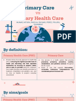 3F - Group 2 - Assignment 2 - Primary Health Care V.S Primary Care PDF