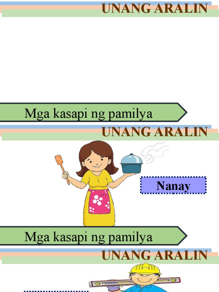 Mga Kasapi NG Pamilya | PDF