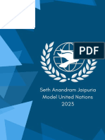 Seth Anandram Jaipuria Model United Nations 2023-10