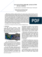 Servo Valve Endurance Test For Water Hydraulic Systems in ITER