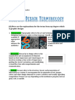 (A) Here Are The Explanations For The Terms From My Degree Which Is Graphic Design
