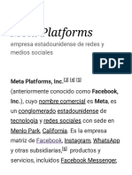 Meta Platforms - Wikipedia, La Enciclopedia Libre