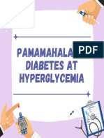 Diabetes and Hyperglycemia