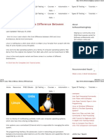Unix Vs Linux What Is Difference Between UNIX and Linux