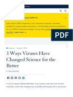 3 Ways Viruses Have Changed Science For The Better - UC San Francisco