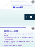 Tema Ii - El Balance