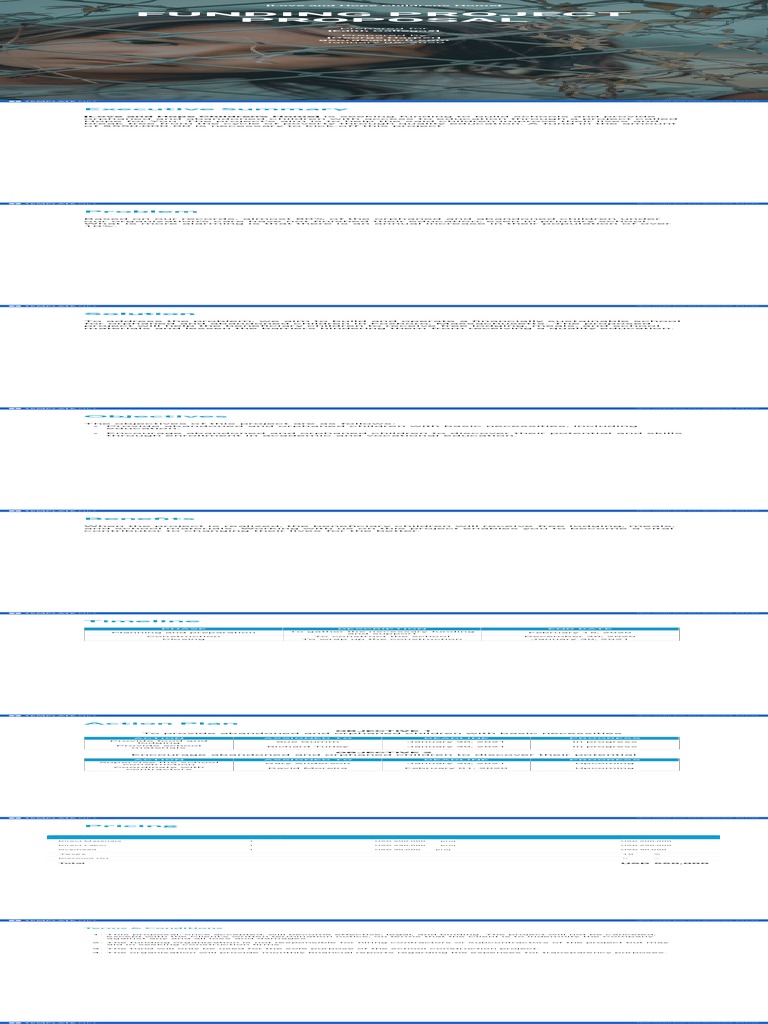 Funding Project Proposal Template PDF Economies