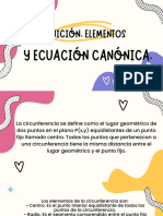 Definición, Elementos: Y Ecuación Canónica