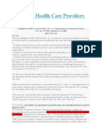 Philippine Health Care Providers, Inc. Vs CIR, 600 SCRA 413, September 18, 2009